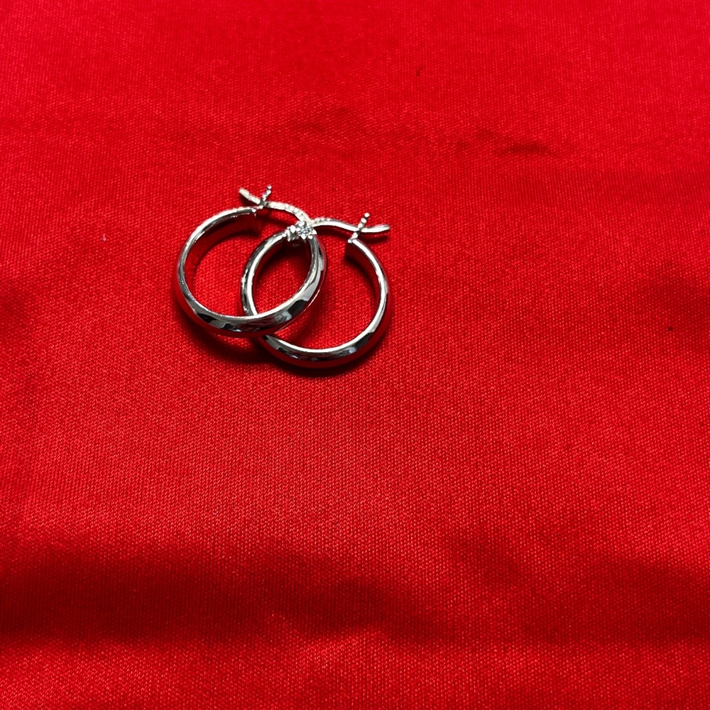 Sterling Silver Hoop Earrings
